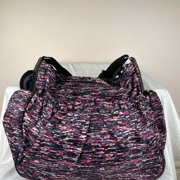 Rare Earth Stone Mountain Messenger Purse Multicolor Print New - Picture 2 of 8